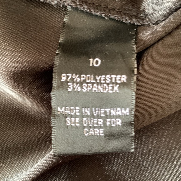 Alyx Black Midi Sheath Dress Sleeveless Crew Neck for Cocktail - Picture 9 of 10